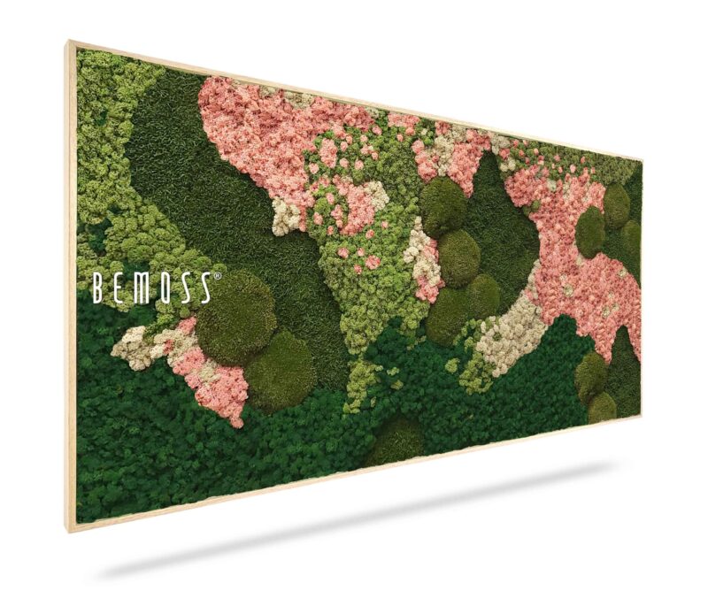Moosbild BEMOSS® ORTHO PINK