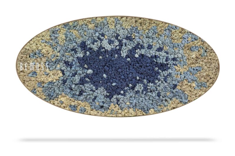 Moosbild Ellipse BEMOSS® SPLASH