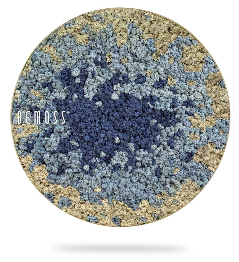 Moosbild Rund BEMOSS® SPLASH