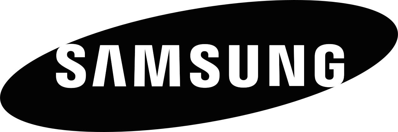čiernobiela fotografia slova samsung na modrom pozadí s bielym rámom s nápisom samsung machovy obraz, stabilizovany mach, machová stena, machová dekorácia